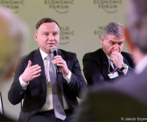 PREZYDENT DUDA W DAVOS
