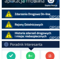 Policja Śląska stworzyła aplikację z informacjami o sytuacji na drogach