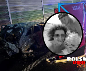 Patryk, Martyna i Oliwierek uwielbiali podróże. Spłonęli w aucie, bo staranował ich pirat z BMW?