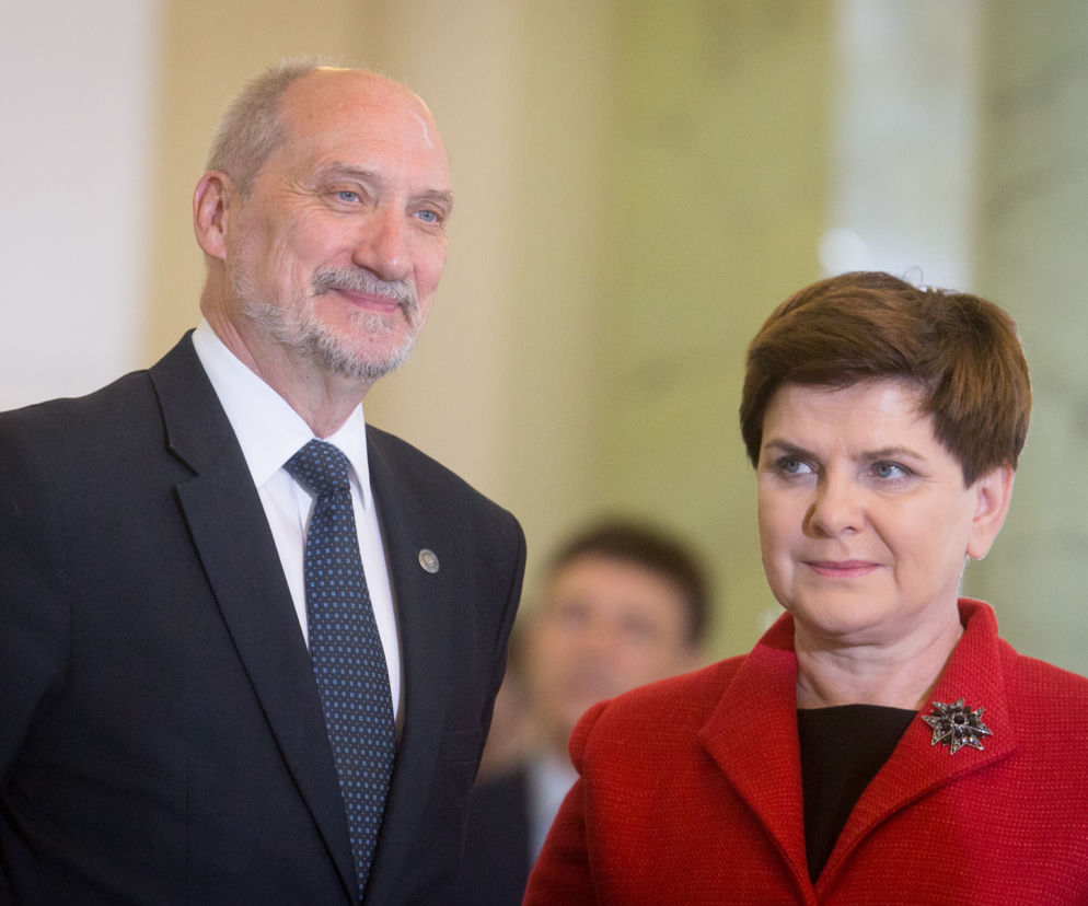 Beata Szydło i Antoni Macierewicz