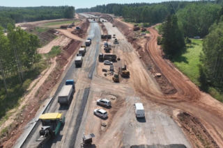 Droga ekspresowa S74 Mniów - Kielce rośnie w oczach