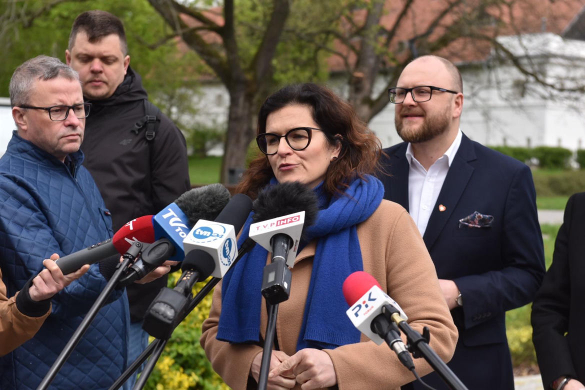 Gwiazdy Koalicji Obywatelskiej w Toruniu. Wspierają Pawła Gulewskiego