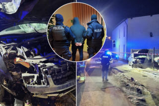 Pijany kierowca staranował matkę z dzieckiem i uciekł! Dramat w Czersku [ZDJĘCIA]