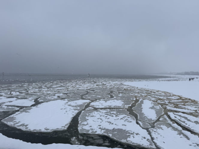 Bałtyk zimową porą, uchwycony w kadrach