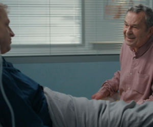 Barwy szczęścia, odc. 3316. Czesław (Marian Jaskulski), Łukasz (Michał Rolnicki)