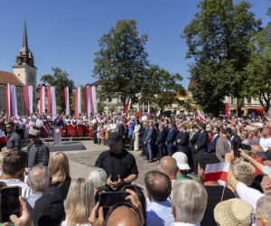 Prezydent RP Karol Nawrocki z wizytą w Skawinie