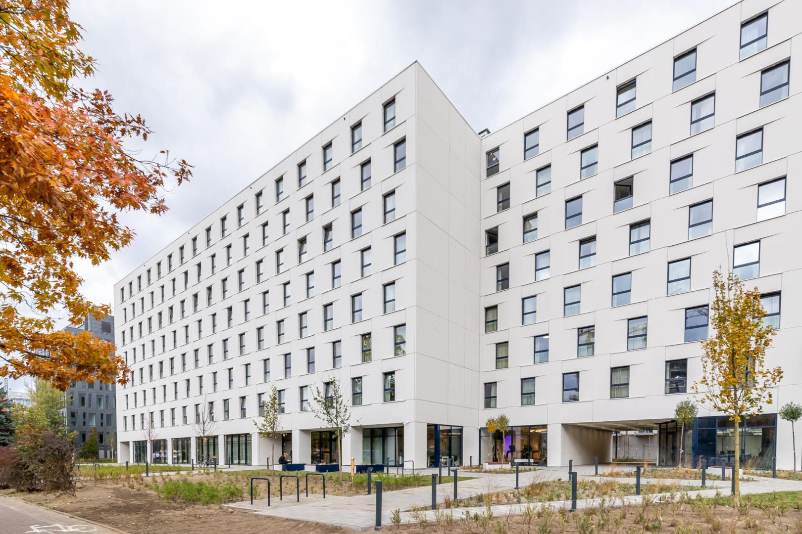StudentSpace przy ul. Wołoskiej 18 w Warszawie