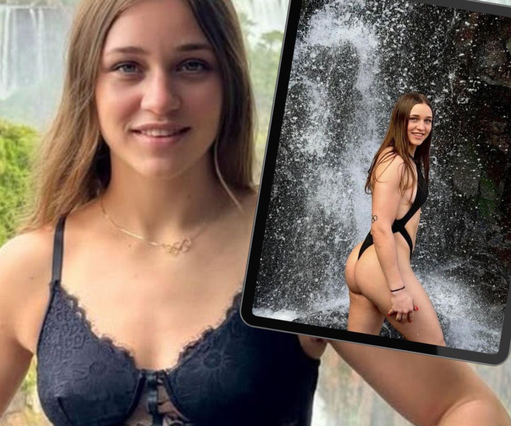 Julia Szeremeta ładuje baterie w Brazylii. Zaskoczyła zdjęciami spod egzotycznego wodospadu