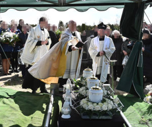 Starogard Gdański. Pogrzeb dzieci, które zmarły w tragicznym pożarze