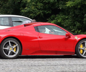 Kuba Błaszczykowski w Ferrari 458 Spider