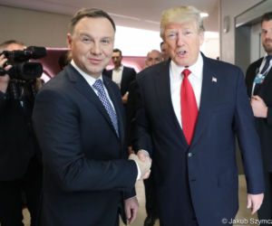 Prezydent Andrzej Duda i Prezydent Donald Trump