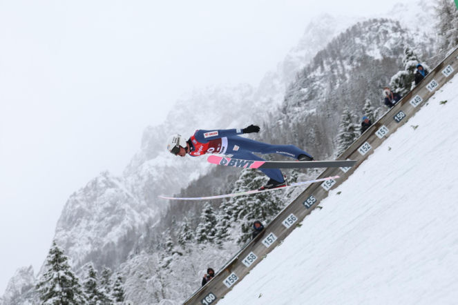 Piotr Żyła miał małą zagadkę dla dziennikarzy. Chodzi o rozmowę z Kamilem Stochem