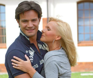 Pierwsza miłość. Paweł (Mikołaj Krawczyk), Marysia (Aneta Zając)