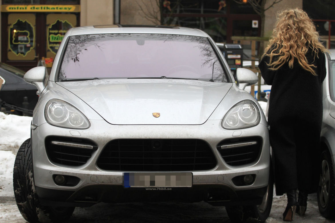 Aktorka polubiła różne modele Porsche