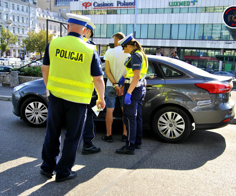 Policja kontrolowała przewoźników w centrum miasta