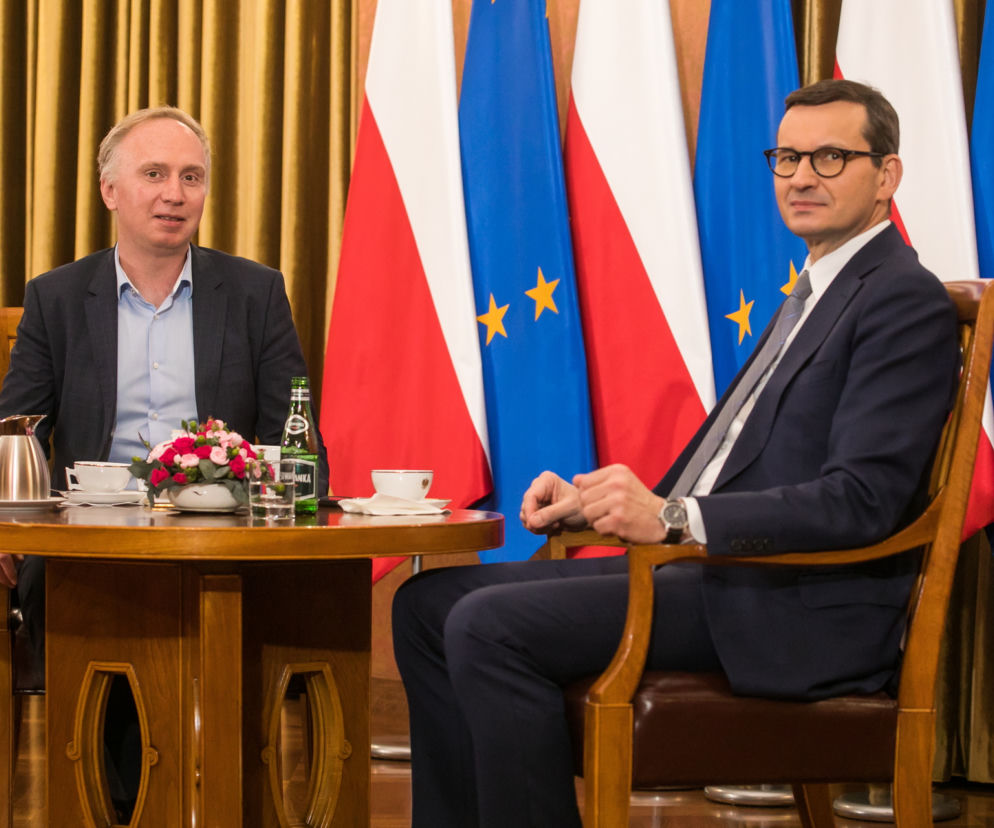 Mateusz Morawiecki o inflacji, kryzysie na granicy i sytuacji pandemicznej 