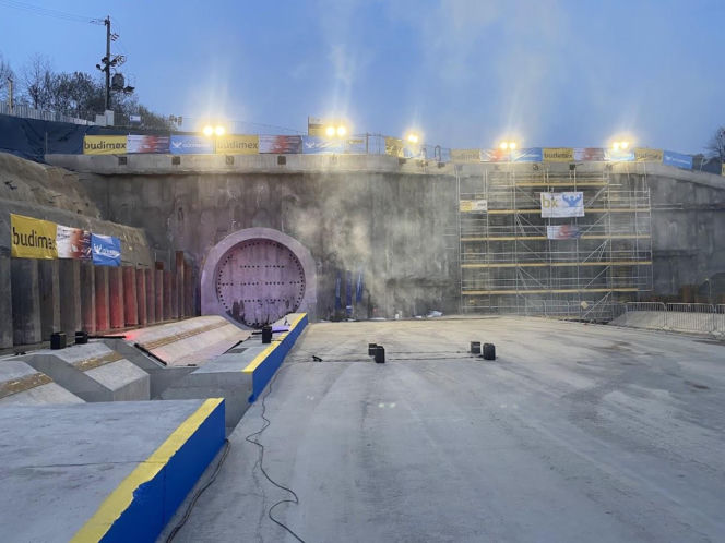 Budowa tunelu kolejowego między Nowym Sączem a Limanową