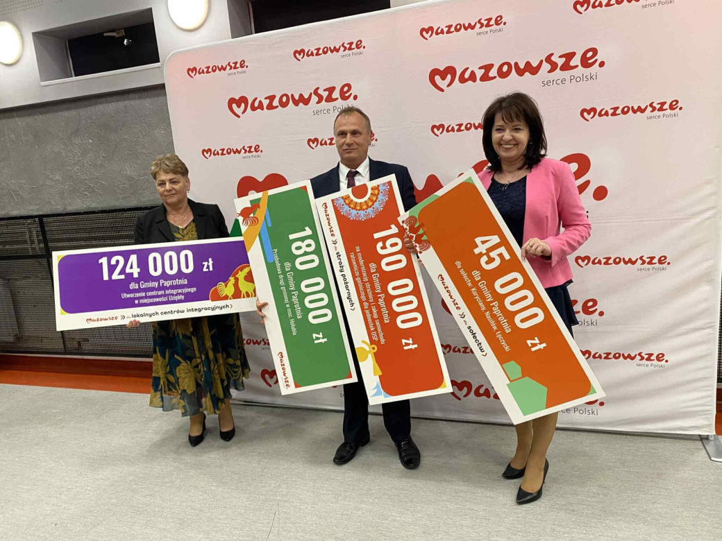 Kilkadziesiąt nowych inwestycji w powiecie siedleckim z dofinansowaniem Mazowsza