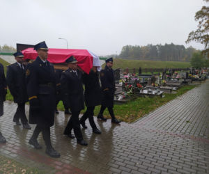 Pogrzeb strażaka, który zginął podczas gaszenia pożaru w Nisku