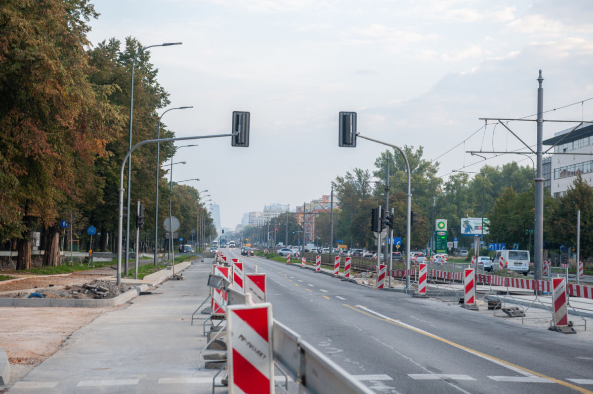 Kończy się dramat pieszych na Mokotowie 