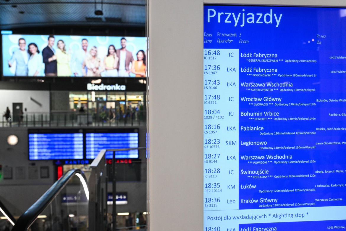 Inter City - Dzisiaj kolej odwołała kilkadziesiąt pociągów przez upały