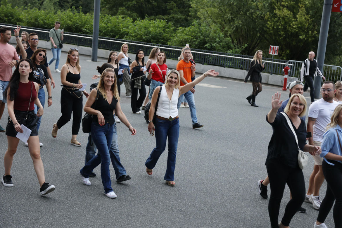 Koncert Jennifer Lopez w Warszawie (25.07.2025) - część pierwsza. Organizatorem koncertu jest Prestige MJM