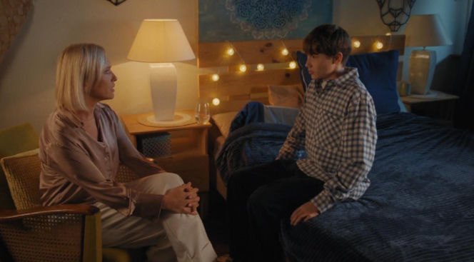 M jak miłość odc. 1920. Dorota (Iwona Rejzner), Franek (Jarosław Śmigielski)