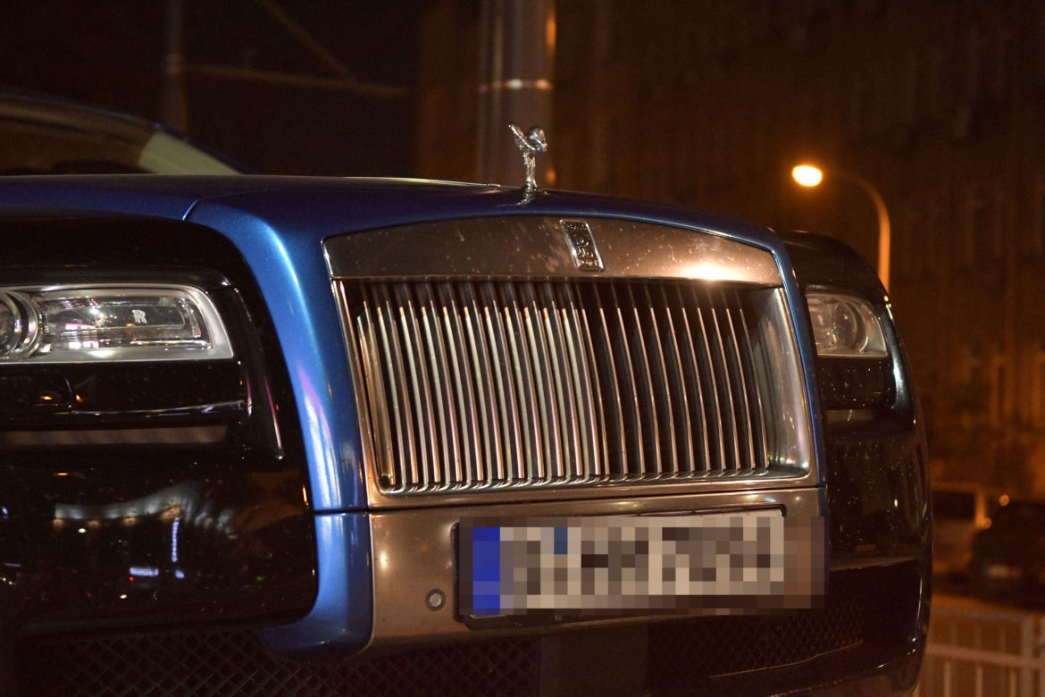 Rolls-Royce wypadek