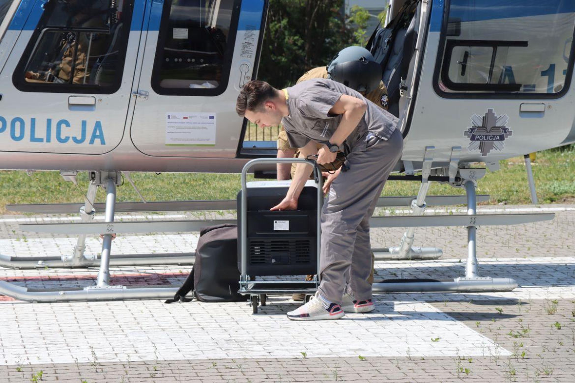 Ten transport uratował życie. Płuca z Litwy przyleciały do Warszawy