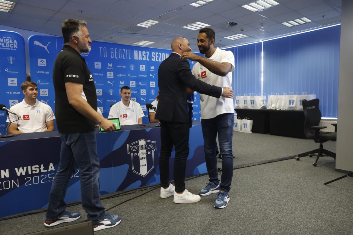Nowe gwiazdy ORLEN Wisły Płock. Mistrz olimpijski został Nafciarzem