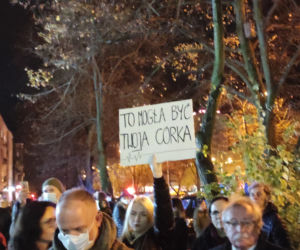 Protest w Koninie