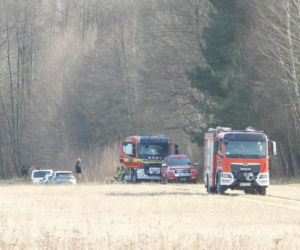 Niezidentyfikowany obiekt spadł pod Mińskiem Mazowieckim. Ruszyła akcja służb