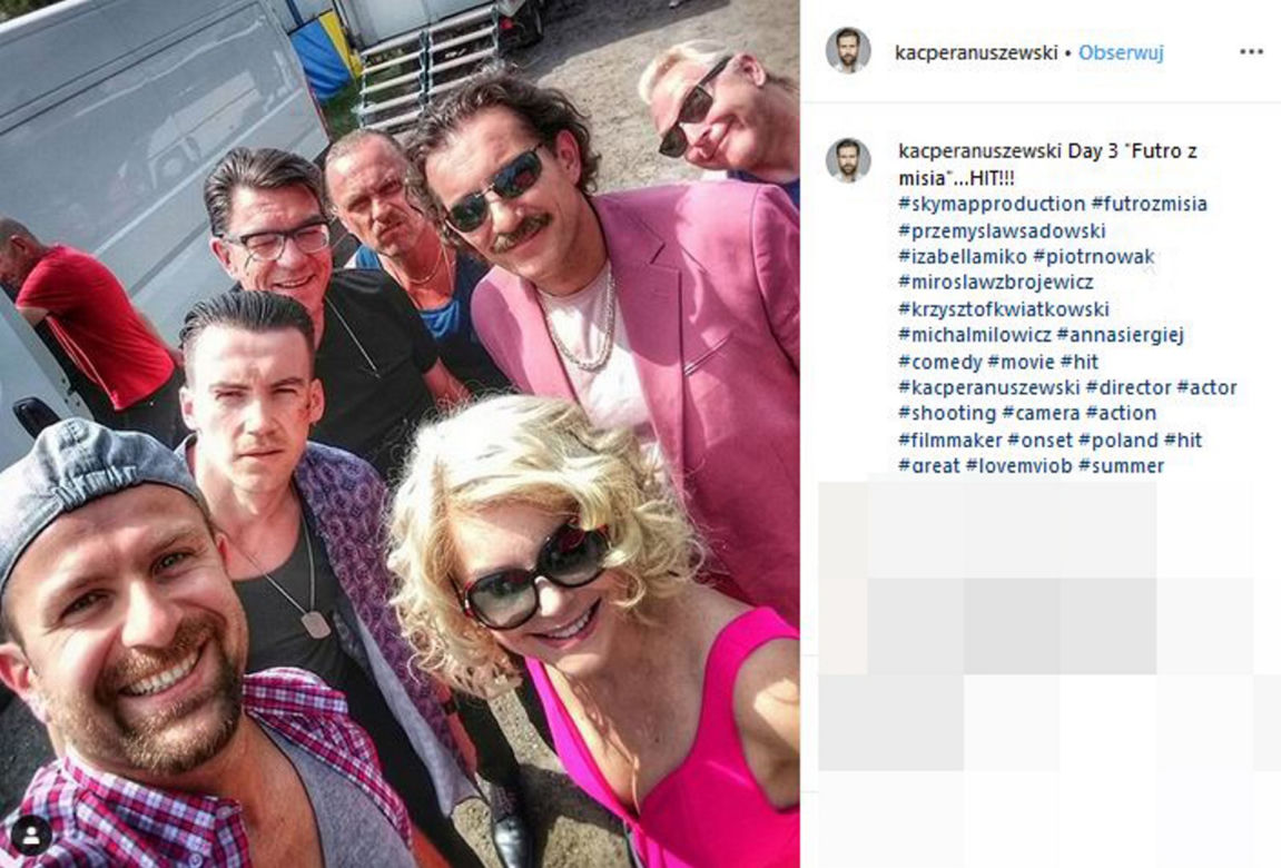 Michał Milowicz kręci drugą część "Chłopaki nie płaczą"  - "Futro z misia"