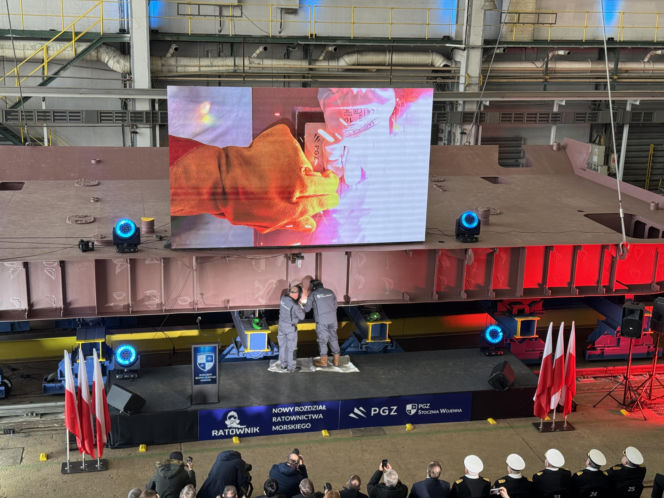 Budowa Ratownika ruszyła na dobre. Nowoczesny okręt wzmocni Marynarkę Wojenną