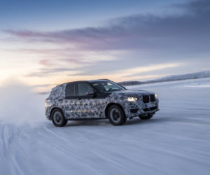 Zimowe testy BMW X3
