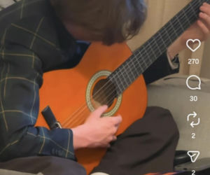 Jacek Rozenek - święta z żoną i synami