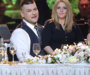 Popek (Paweł Mikolajuw) z narzeczoną