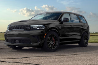 Oto 1031-konny Dodge Durango SRT Hellcat po tuningu Hennessey. Przyspiesza do setki w 2,8 sekundy