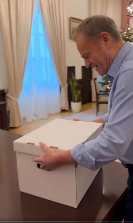 Tu rządzi dziadek Tusk