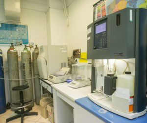 Laboratorium, w którym bada się narkotyki