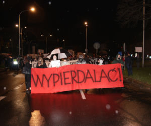 30 października - protesty w Kielcach