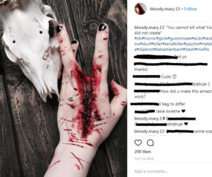 Córka Ewy Gawryluk na Instagramie jest gwiazdą charakteryzacji