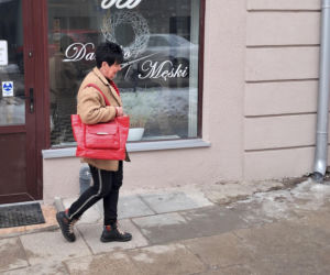 Joanna Senyszyn u fryzjera