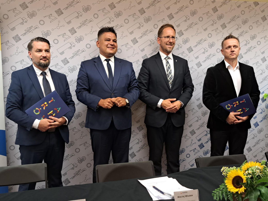 Budowa ul. Rady Europy w Tarnowie - podpisanie umowy