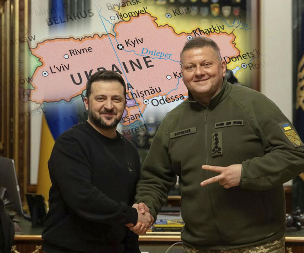 Ukrainę czekają rządy wojskowych? Załużny przed Zełenskim, spadek zaufania do USA