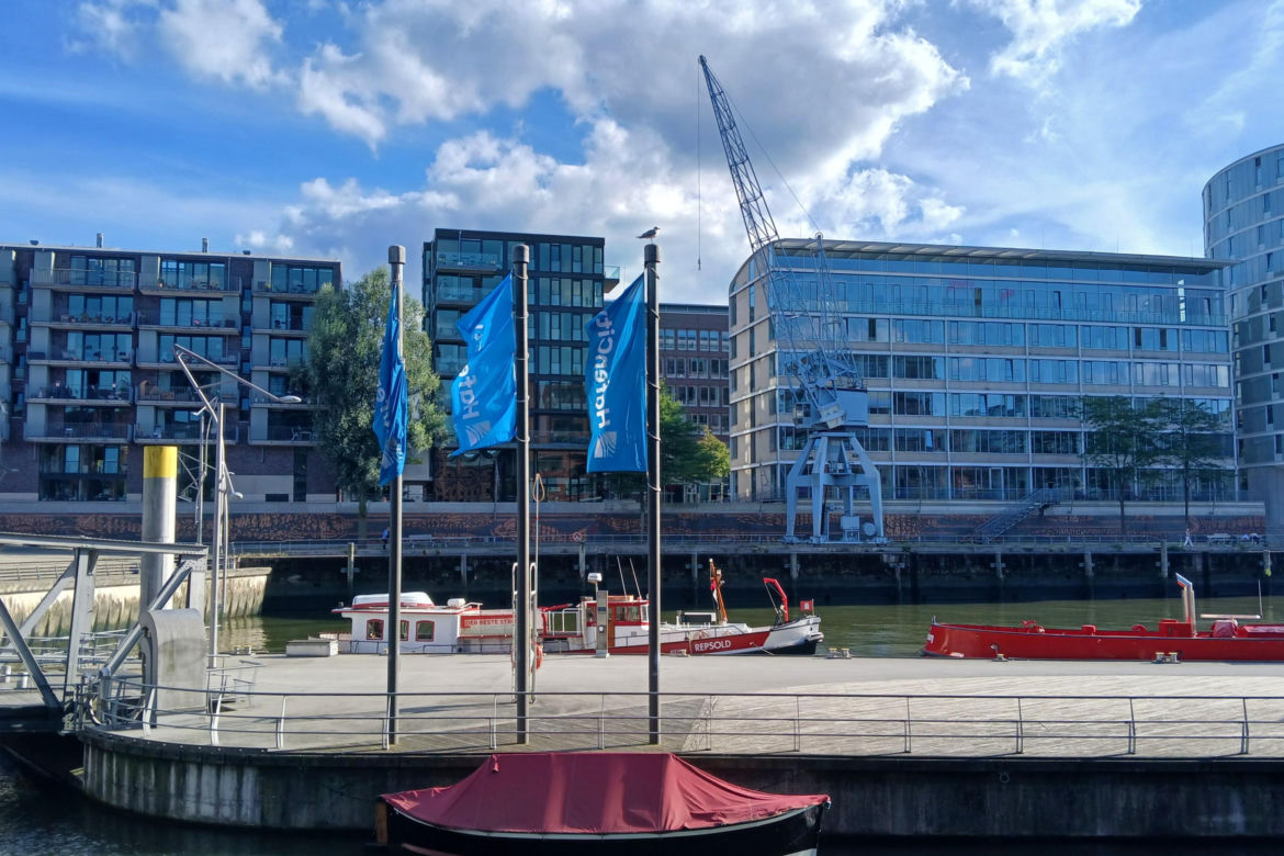 HafenCity i Speicherstadt w Hamburgu