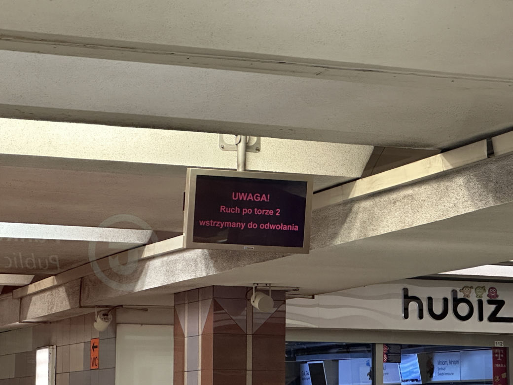Dantejskie sceny w metrze