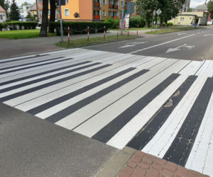 Klawiatura fortepianu jako przejście dla pieszych