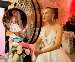 Maffashion zaskakuje w sukni ślubnej. Kadry z welonem wywołały zamieszanie w sieci