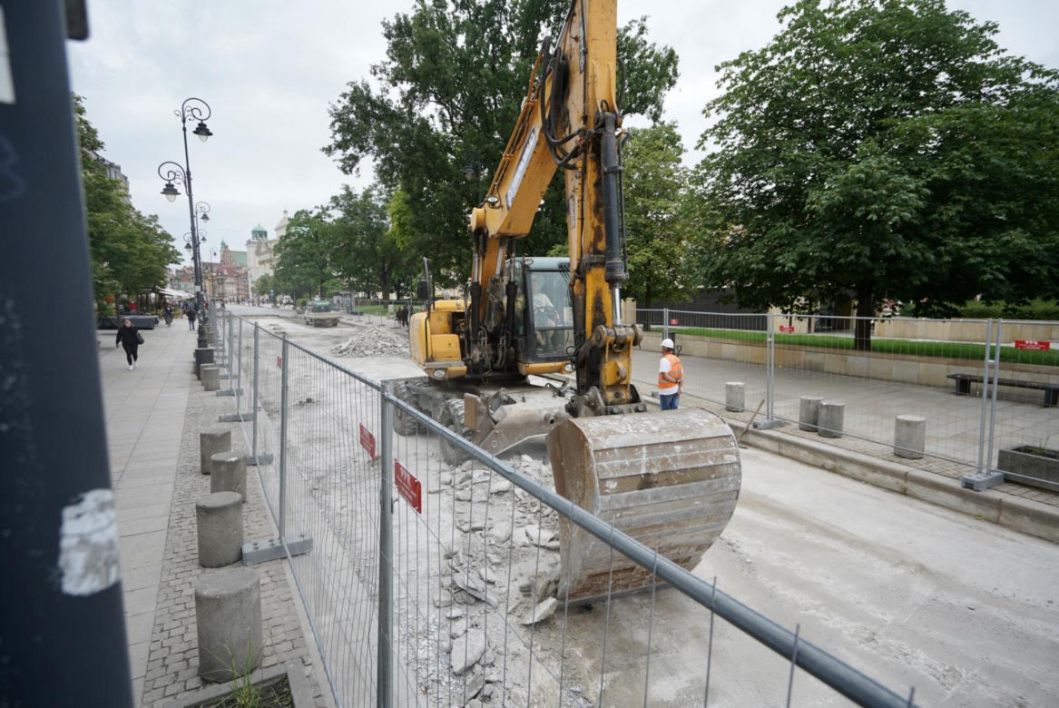 Remont Krakowskie Przedmieście